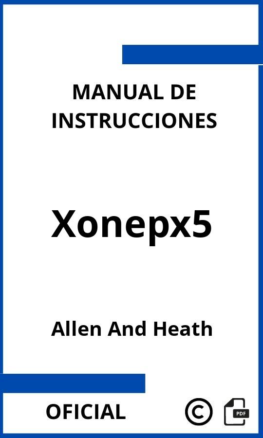 Allen And Heath Xonepx5 Manual de Instrucciones