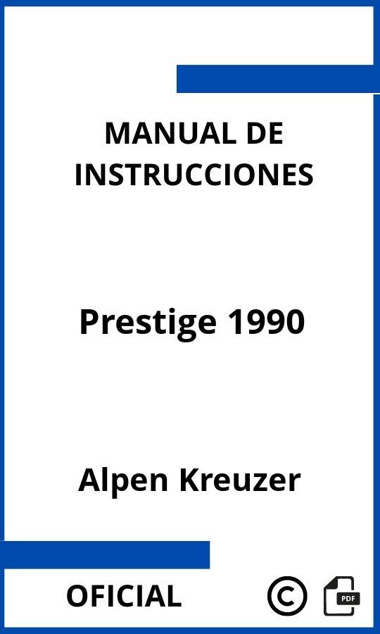 Alpen Kreuzer Prestige 1990 Manual