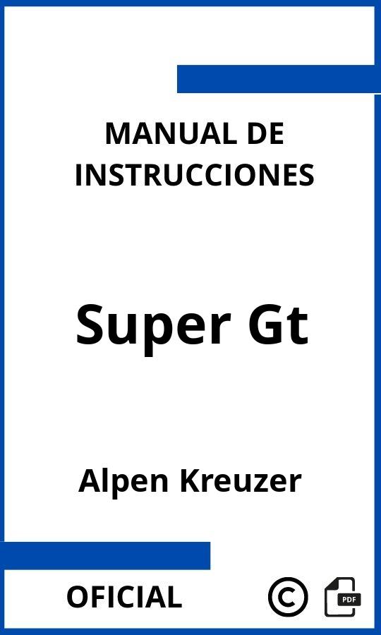 Alpen Kreuzer Super Gt Manual con instrucciones