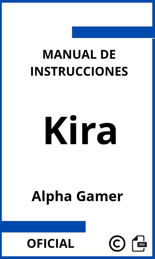 Instrucciones de Alpha Gamer Kira