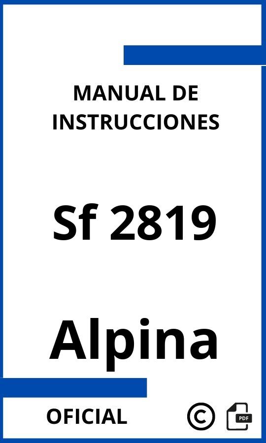 Alpina Sf 2819 Instrucciones