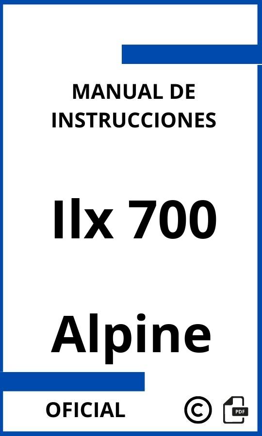 Alpine Ilx 700 Instrucciones