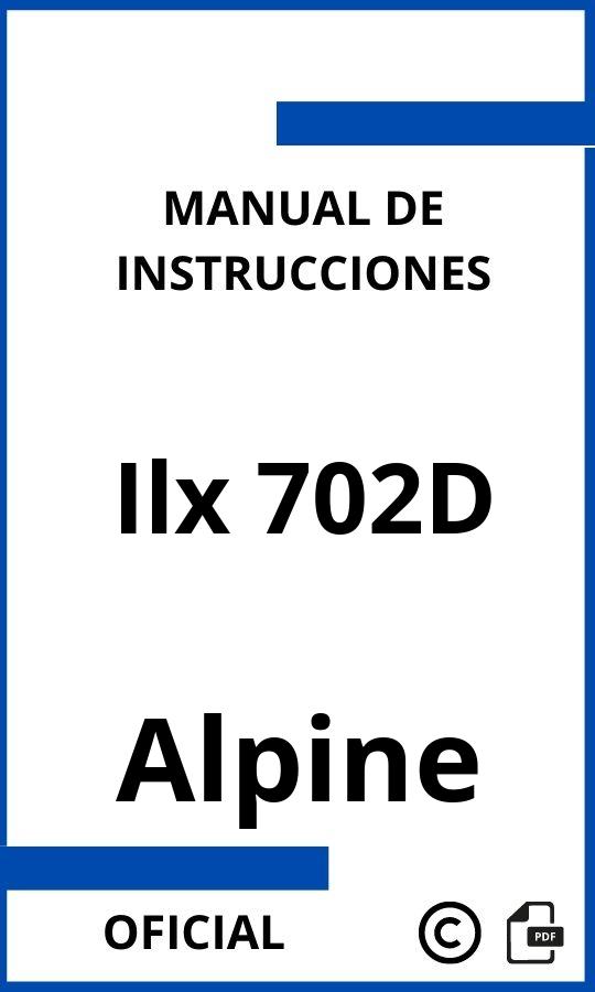 Alpine Ilx 702D Instrucciones