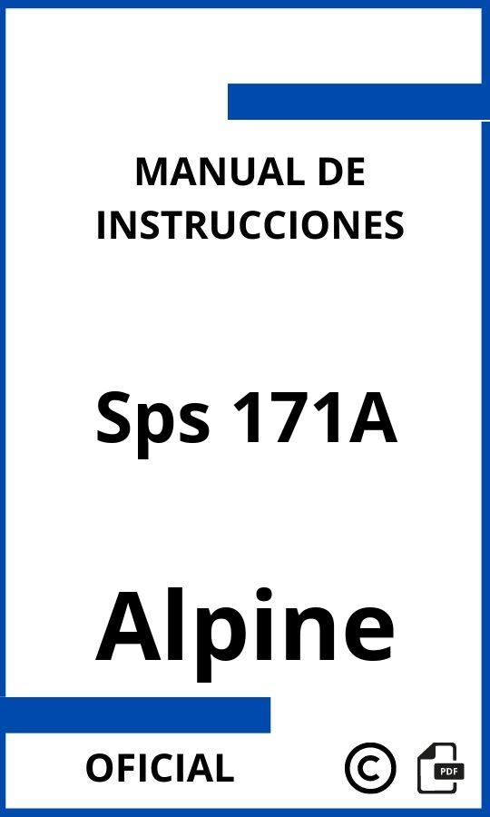 Manual de instrucciones Alpine Sps 171A