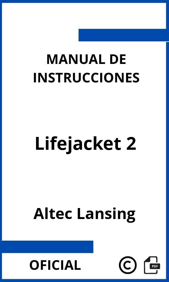 Manual de instrucciones Altec Lansing Lifejacket 2