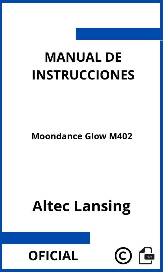 Altec Lansing Moondance Glow M402 Manual con instrucciones