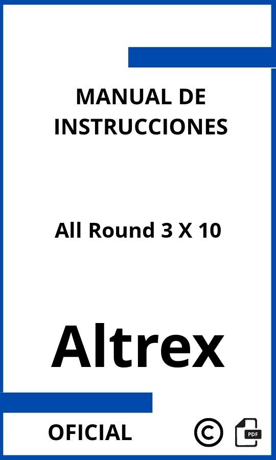 Altrex All Round 3 X 10 Manual con instrucciones