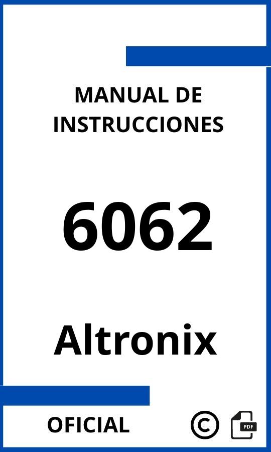 Manual con instrucciones Altronix 6062
