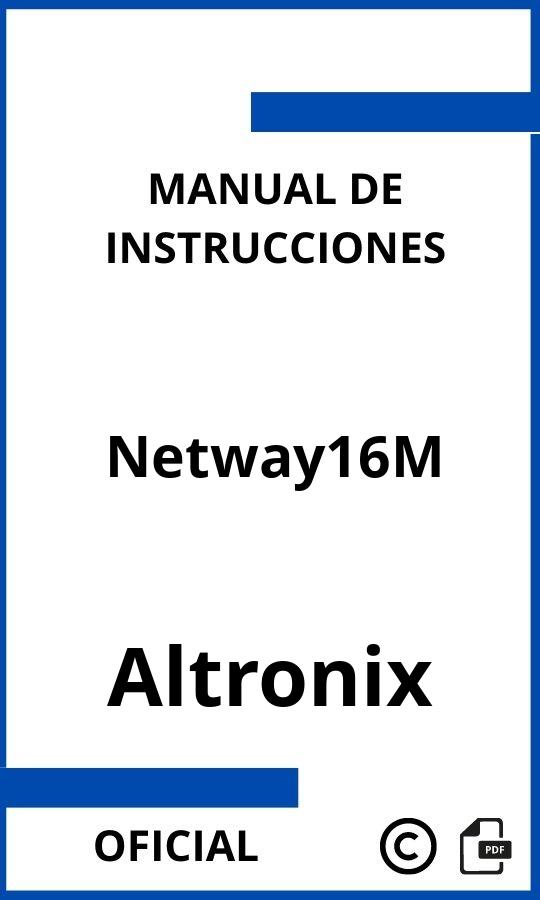 Altronix Netway16M Instrucciones