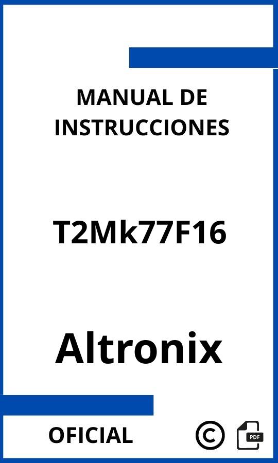 Altronix T2Mk77F16 Manual