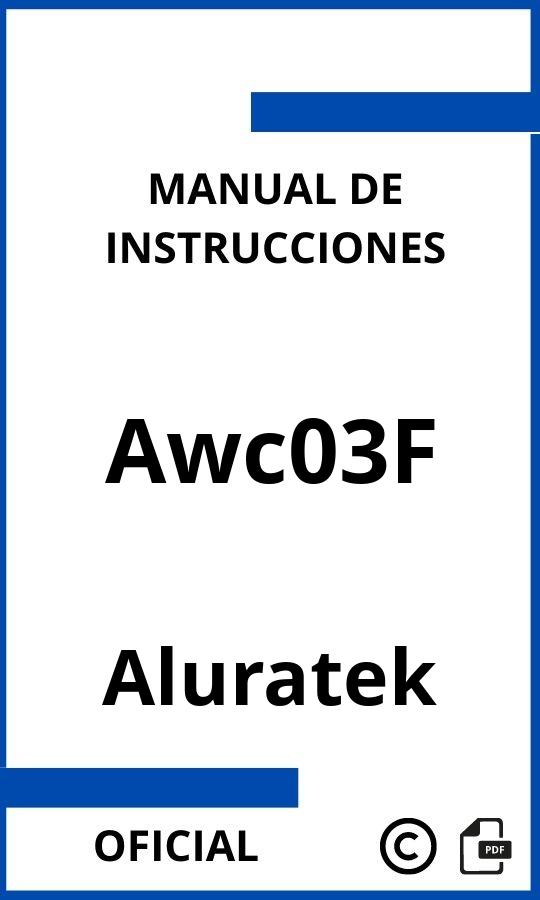 Aluratek Awc03F Instrucciones
