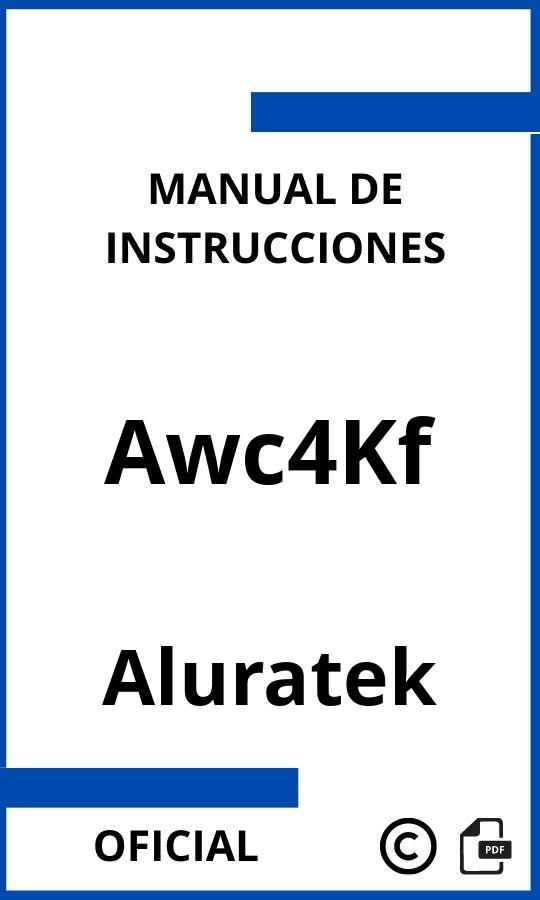 Aluratek Awc4Kf Manual
