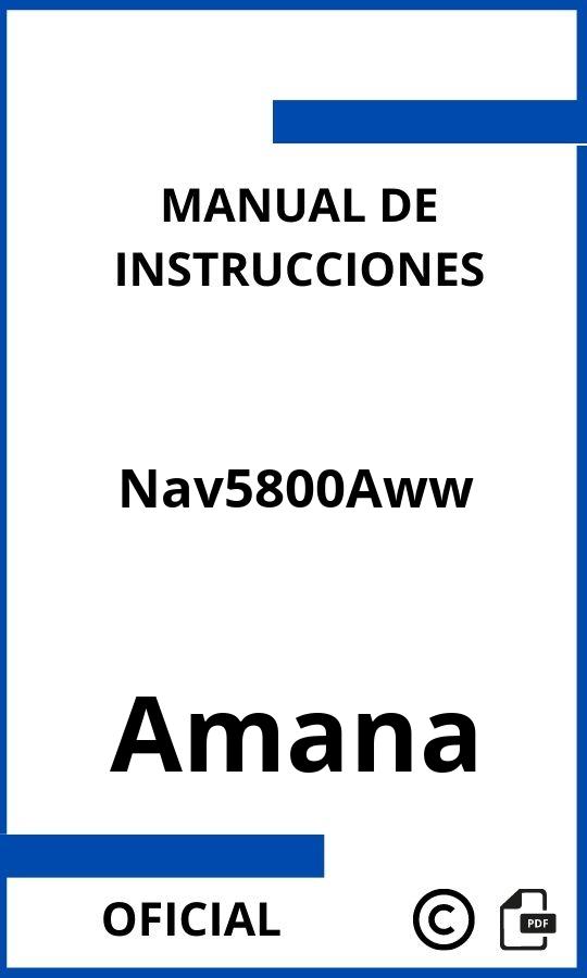Amana Nav5800Aww Instrucciones