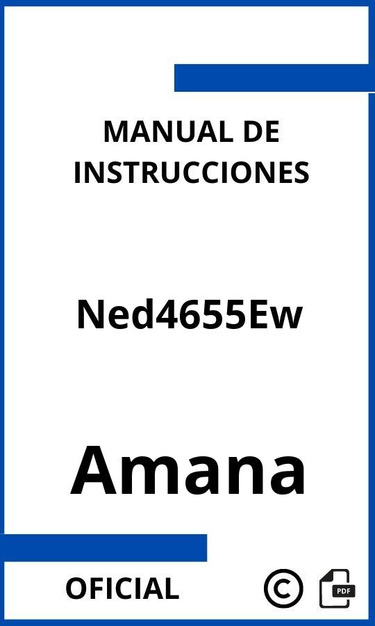 Amana Ned4655Ew Manual