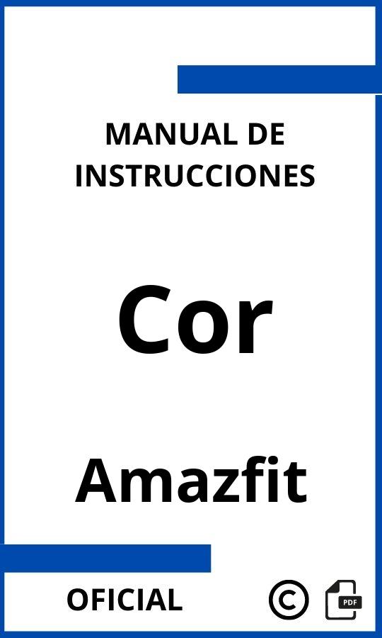 Amazfit Cor Manual de Instrucciones