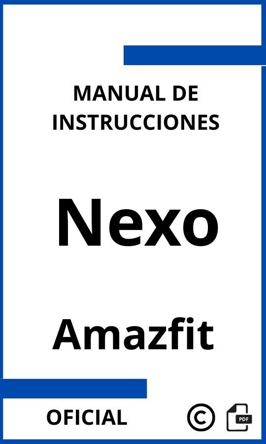 Instrucciones de Amazfit Nexo