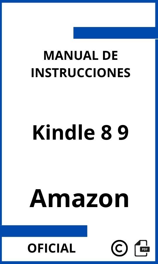 Amazon Kindle 8 9 Manual de Instrucciones 