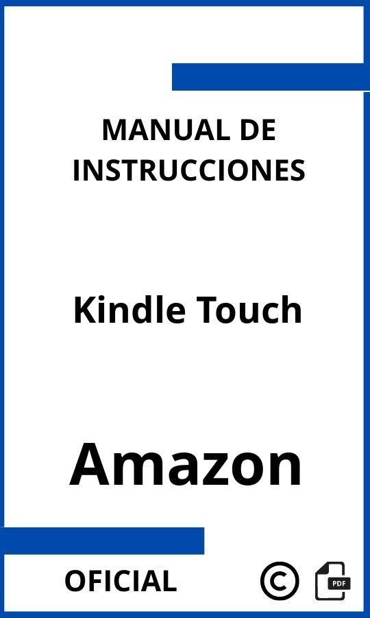 Amazon Kindle Touch Instrucciones