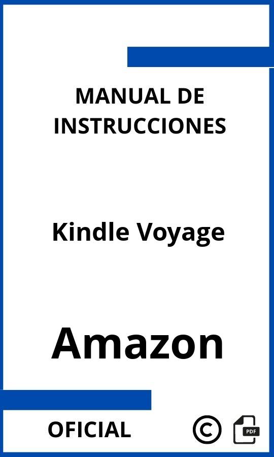 Amazon Kindle Voyage Instrucciones