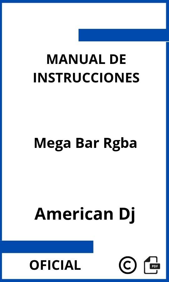 American Dj Mega Bar Rgba Instrucciones