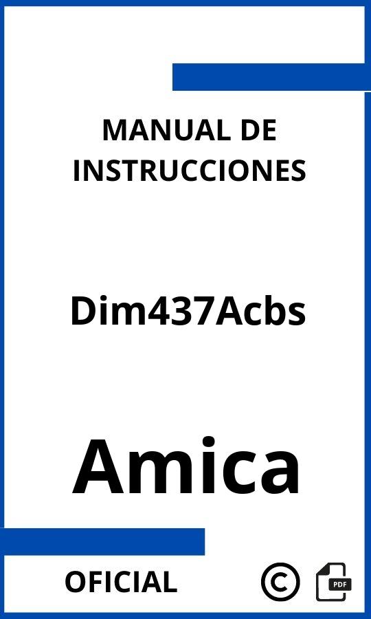 Manual de Instrucciones Amica Dim437Acbs