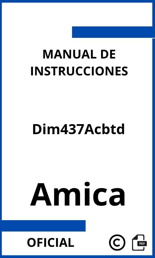 Instrucciones de Amica Dim437Acbtd