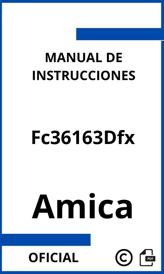 Manual de Instrucciones Amica Fc36163Dfx