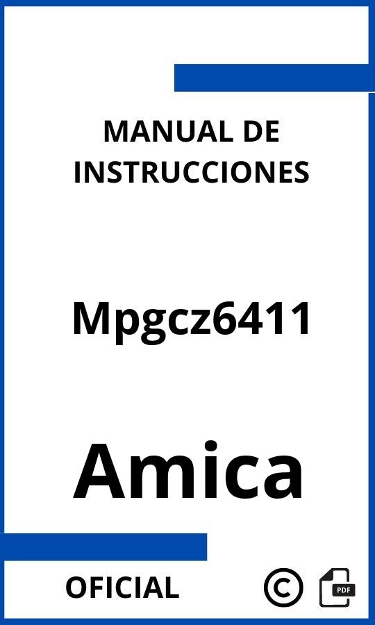 Manual de Instrucciones Amica Mpgcz6411