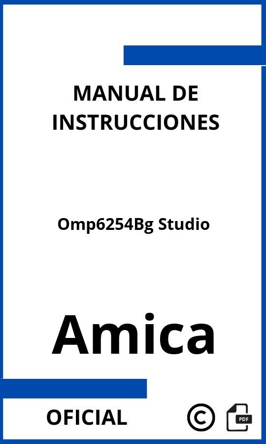 Amica Omp6254Bg Studio Manual con instrucciones