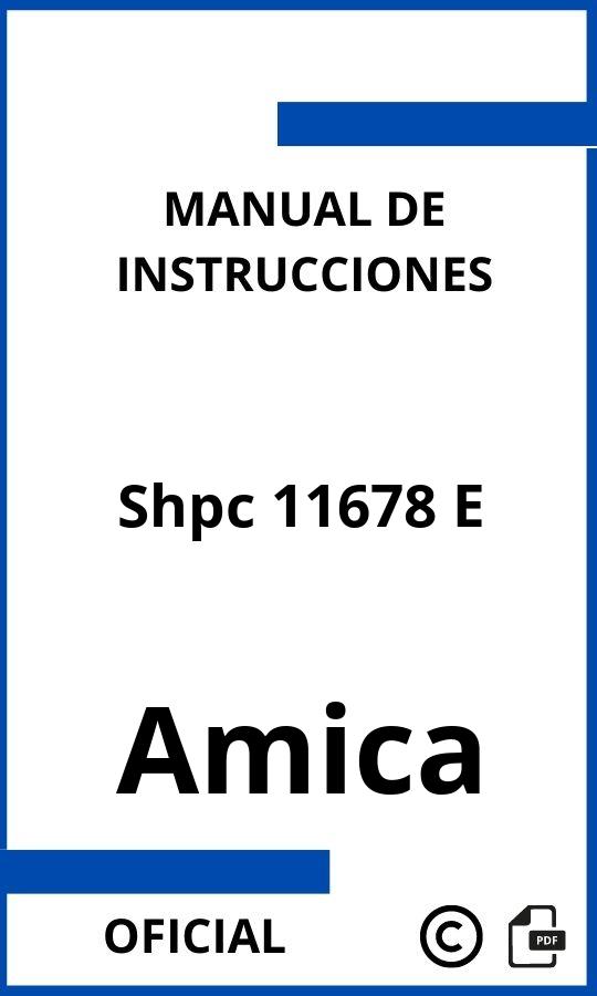 Manual con instrucciones Amica Shpc 11678 E