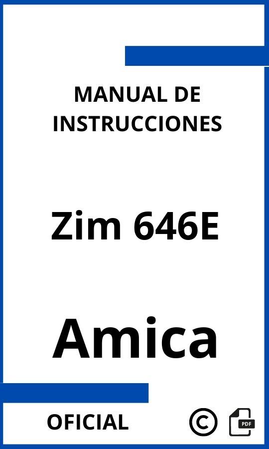 Manual con instrucciones Amica Zim 646E