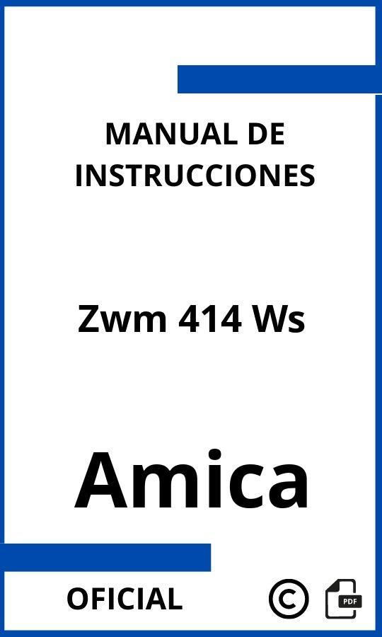 Amica Zwm 414 Ws Instrucciones