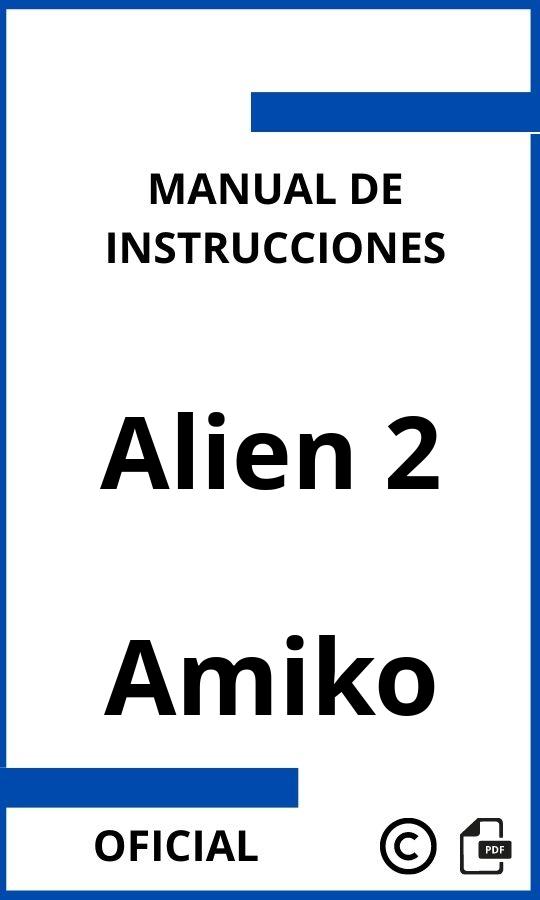 Amiko Alien 2 Instrucciones