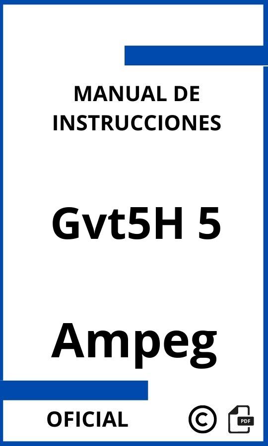 Instrucciones de Ampeg Gvt5H 5