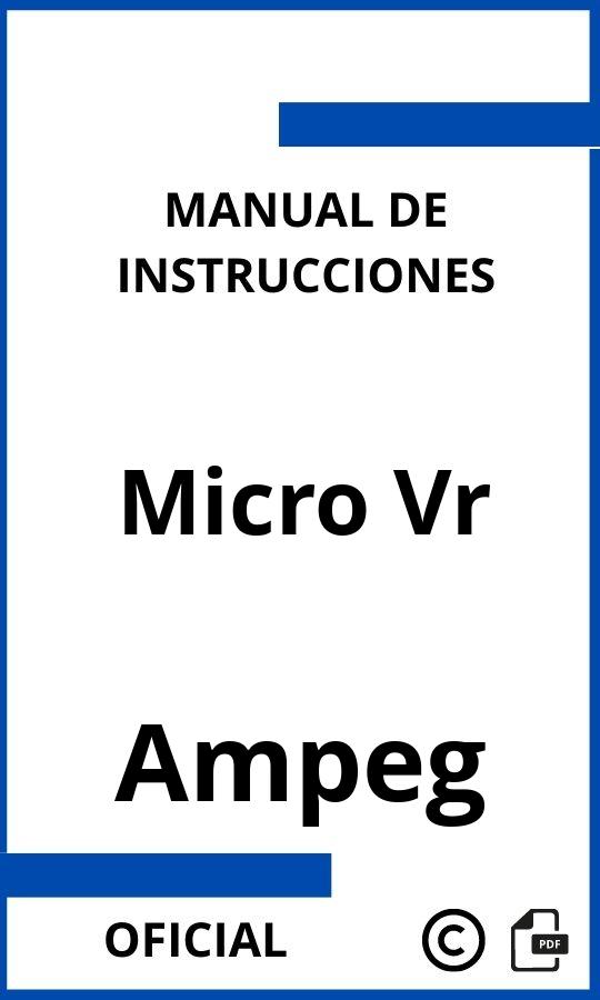 Ampeg Micro Vr Instrucciones