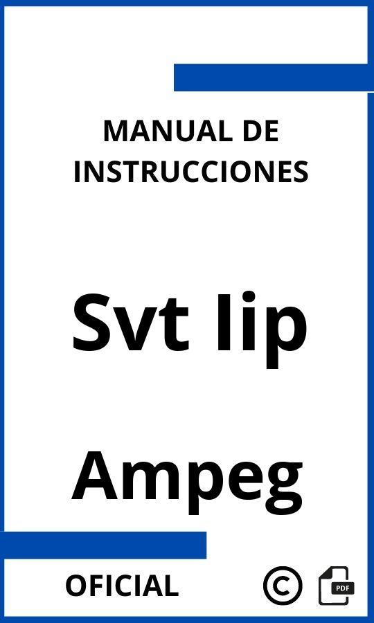 Manual de instrucciones Ampeg Svt Iip