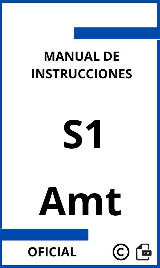 Manual con instrucciones Amt S1