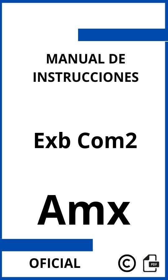 Instrucciones de Amx Exb Com2