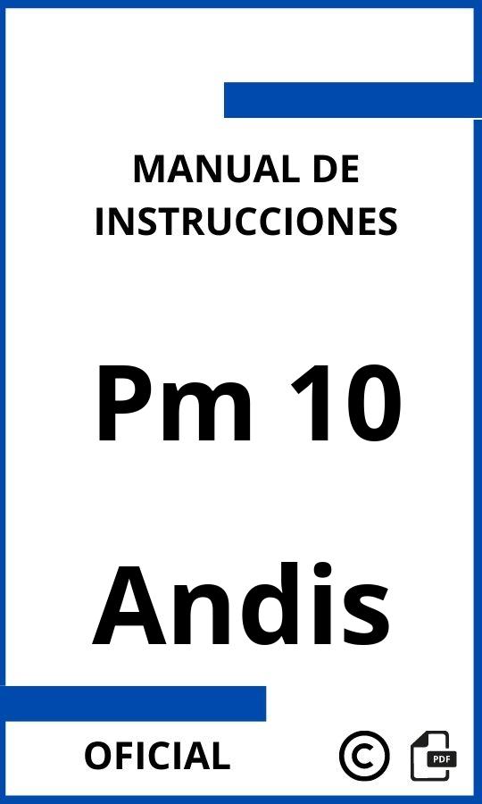 Andis Pm 10 Manual