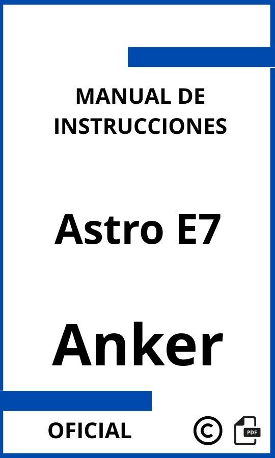 Anker Astro E7 Manual