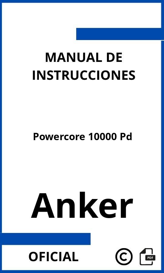 Anker Powercore 10000 Pd Instrucciones