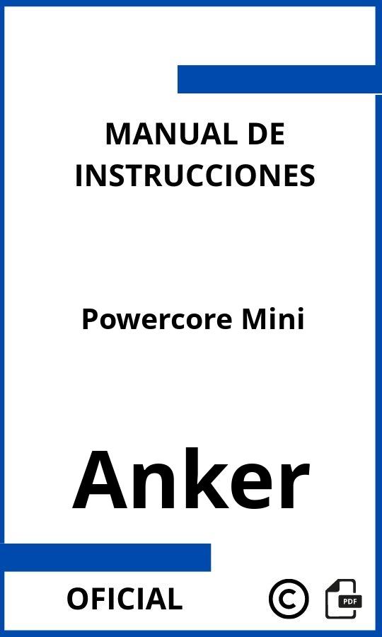 Anker Powercore Mini Instrucciones