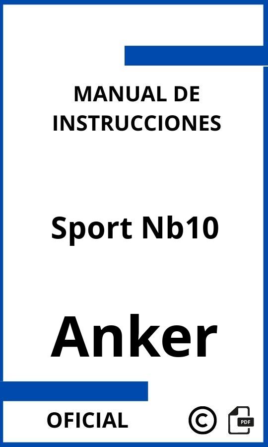 Anker Sport Nb10 Manual con instrucciones