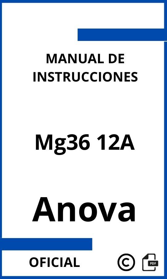 Anova Mg36 12A Instrucciones