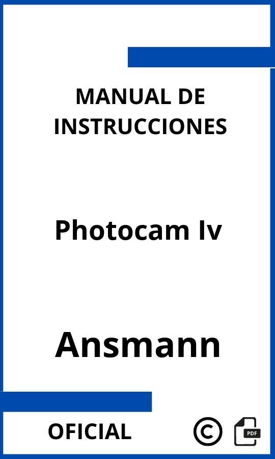 Manual de instrucciones Ansmann Photocam Iv