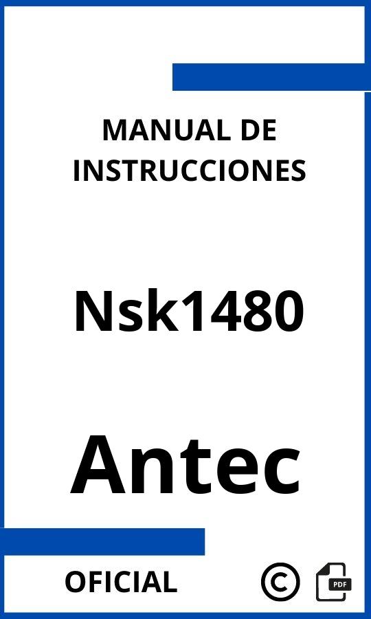 Manual con instrucciones Antec Nsk1480