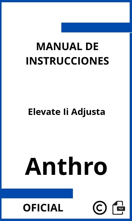 Manual con instrucciones Anthro Elevate Ii Adjusta