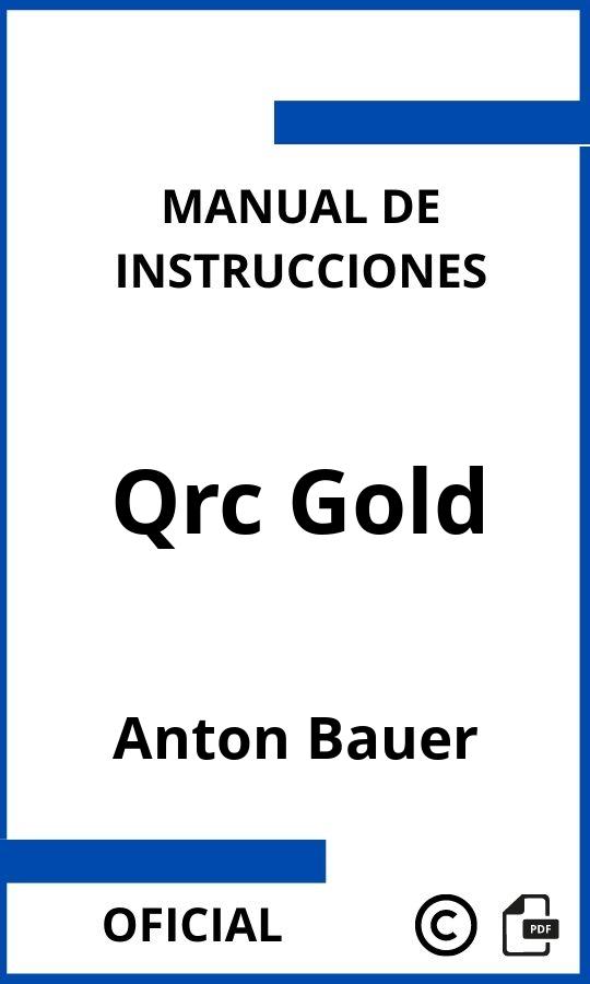 Manual de instrucciones Anton Bauer Qrc Gold 