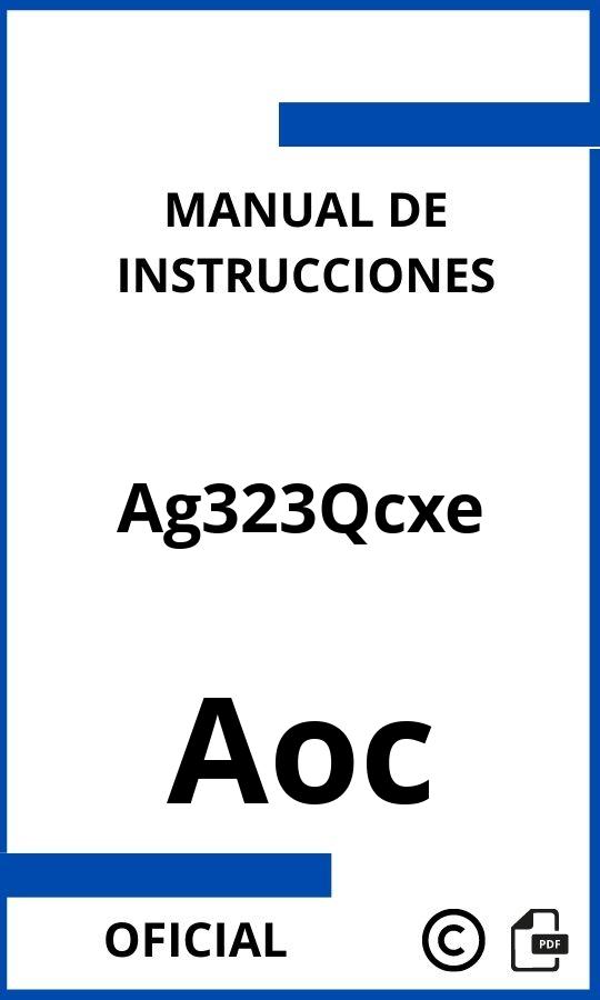 Aoc Ag323Qcxe Instrucciones