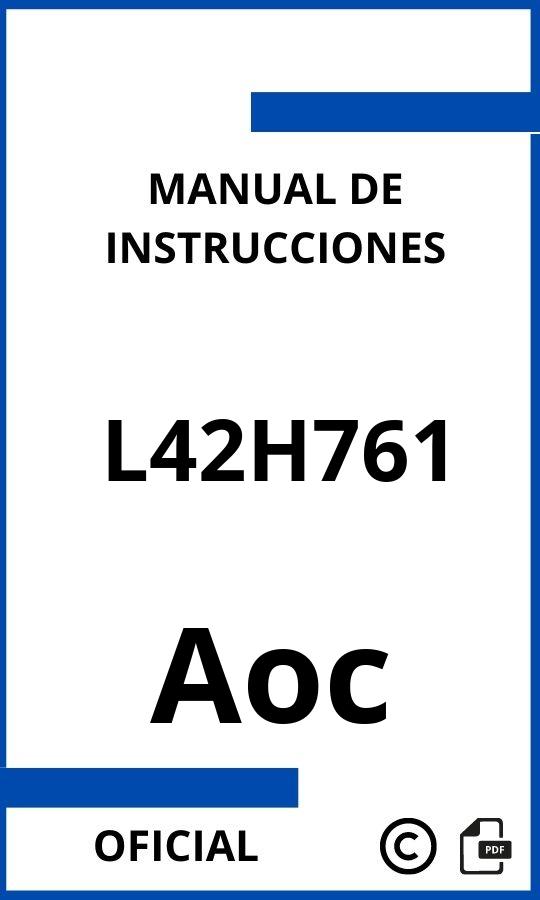 Aoc L42H761 Manual de Instrucciones